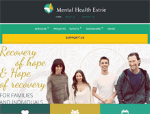 Tablet Screenshot of mentalhealthestrie.com